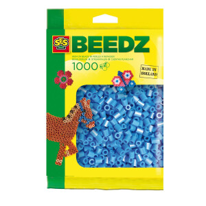 Bügelperlen 1000 Stück blau
