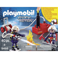 PLAYMOBIL 9468 - City Action - Feuerwehrmänner mit Löschpumpe