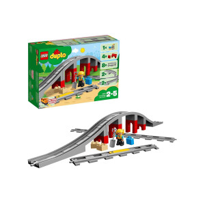 LEGO DUPLO - 10872 Eisenbahnbrücke und Schienen