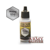 Army Painter - Warpaint: Shining Silver (18ml) (Auslauf)