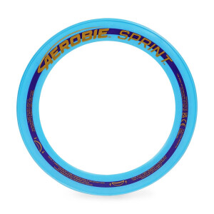 Aerobie Sprint Ring Outdoor-Flugscheibe, 25,4cm, blau