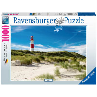 Ravensburger Puzzle 13967 - Sylt - 1000 Teile Puzzle für Erwachsene und Kinder ab 14 Jahren, Puzzle mit Strand-Motiv der Nordsee