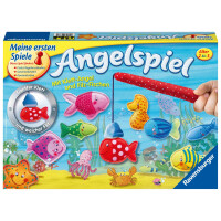 Ravensburger 22337 - Angelspiel - Angeln für Kinder, Fische fangen für 2-4 Spieler ab 2-5 Jahren