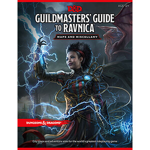 D&D 5 Englisch Guildmasters Guide to Ravnica RPG Maps and...