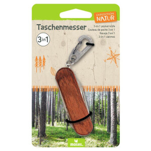moses. - Expedition Natur Taschenmesser 3 in1