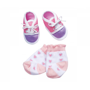 Simba - New Born Baby - Schuhe und Socken, 4-sort.