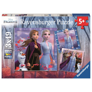 Ravensburger - Die Reise beginnt, 3 x 49 Teile