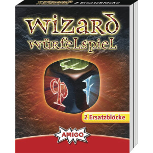 Amigo Spiele - Wizard Würfelspiel Ersatzblöcke