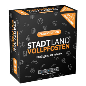 STADT LAND VOLLPFOSTEN - Das Kartenspiel - Classic Edition