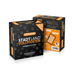 STADT LAND VOLLPFOSTEN - Das Kartenspiel - Classic Edition