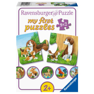 Ravensburger Kinderpuzzle - 05072 Tierfamilien auf dem...