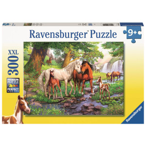 Ravensburger Kinderpuzzle - 12904 Wildpferde am Fluss -...