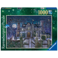 Ravensburger Puzzle 16533 - Die Weihnachtsvilla - 1000 Teile Puzzle für Erwachsene und Kinder ab 14 Jahren, Weihnachtspuzzle