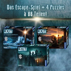 EXIT® - Das Spiel + Puzzle: Der einsame Leuchtturm