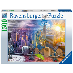 Ravensburger Puzzle 16008 - New York im Winter und Sommer...