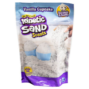 Kinetic Sand Kinetic Duft Sand zum Kneten und Formen, 226 g, unterschiedliche Varianten