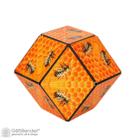 GeoBender Cube - Bees