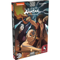 Puzzle: Avatar - Der Herr der Elemente (Feuer und Blitz), 500 Teile