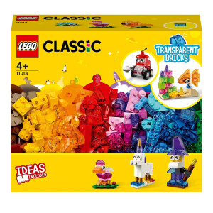 LEGO Classic 11013 - Kreativ-Bauset mit durchsichtigen...