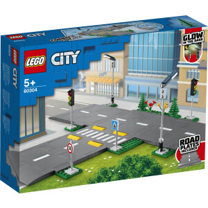 LEGO City 60304 - Straßenkreuzung mit Ampeln