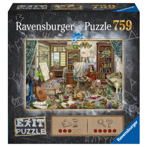 Ravensburger EXIT Puzzle 16782 Das Künstleratelier...