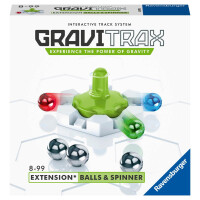 Ravensburger GraviTrax Kugelbahn – Erweiterung Balls und Spinner 26979, für Kinder ab 8 Jahren und Erwachsene