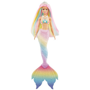 Barbie Dreamtopia Regenbogenzauber Meerjungfrau Puppe mit...