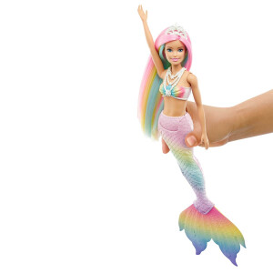 Barbie Dreamtopia Regenbogenzauber Meerjungfrau Puppe mit...
