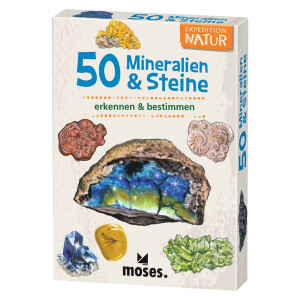 moses. - Expedition Natur 50 Mineralien und Steine