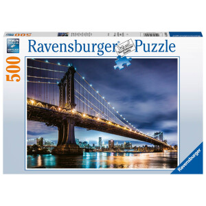 Ravensburger Puzzle 16589 - New York - die Stadt, die...