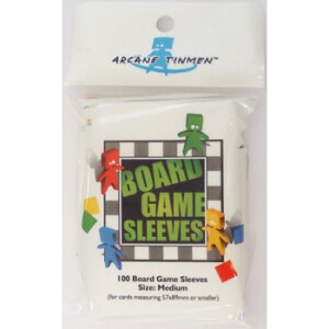 Board Games Sleeves - Standard American (57x89mm) -...