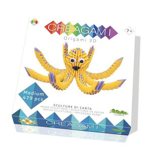 Creagami - Origami 3D Oktopus, 479 Teile