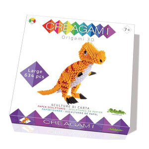 Creagami - Origami 3D T-Rex, 634 Teile
