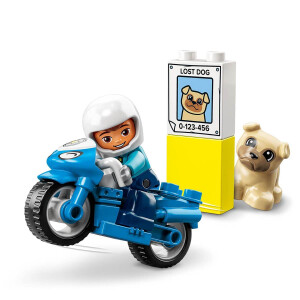 LEGO DUPLO 10967 Polizeimotorrad
