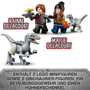 LEGO Jurassic World 76946 Blue & Beta in der Velociraptor-Falle