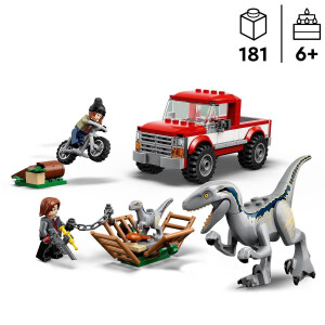 LEGO Jurassic World 76946 Blue & Beta in der Velociraptor-Falle
