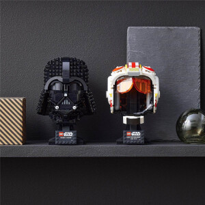 LEGO Star Wars 75327 - Helm von Luke Skywalker, Rot...