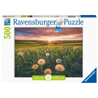 Ravensburger Puzzle - Pusteblumen im Sonnenuntergang - Nature Edition 500 Teile