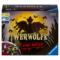 Ravensburger 26858 - Werwölfe - Epic Battle, Best-of der Spielereihe für 3-10 Spieler, Gesellschaftsspiel ab 10 , Partyspiel