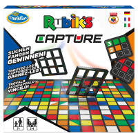 ThinkFun - 76463 - Rubiks Capture - das rasante Farben- und Muster-Suchspiel für 4 Personen ab 7 Jahren. Ein schnelles Spiel für Jungen und Mädchen.