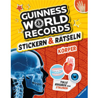 Guinness World Records Stickern und Rätseln: Körper