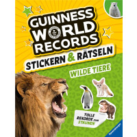 Guinness World Records Stickern und Rätseln: Wilde Tiere