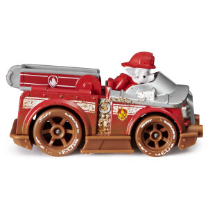 Paw Patrol True Metal 3er-Pack mit 3 Metall-Spielzeugautos von Skye, Chase und Marshall, Maßstab 1:55, für Kinder ab 3 Jahren, Design mit Offroad-Schlamm-Dekor