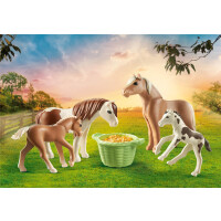 PLAYMOBIL 71000 - Country - Bauernhof - 2 Island Ponys mit Fohlen