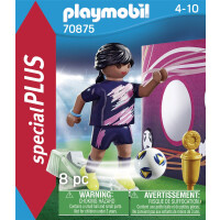 PLAYMOBIL 70875 - Special Plus - Fußballerin mit Torwand