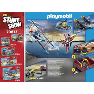 PLAYMOBIL 70832 - Stuntshow - Düsenjet Eagle