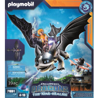 PLAYMOBIL 71081 - Dragons, Die 9 Welten - Thunder & Tom
