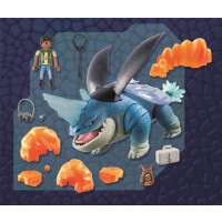 PLAYMOBIL 71082 Dragons: The Nine Realms - Plowhorn & DAngelo