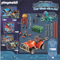 PLAYMOBIL 71085 Dragons: The Nine Realms - Icarls ATV & Phil