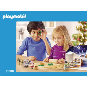 PLAYMOBIL 71088 - Adventskalender Weihnachtsbacken